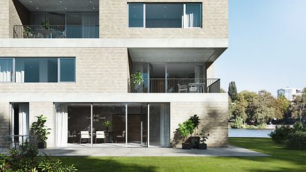 AWS75 barrierfree aluminium windows, aluminium window systems